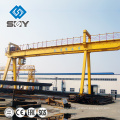 90t +60/20t Ship building gantry crane with double parallel trolley